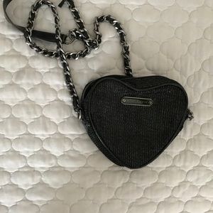 Betsey Johnson Heart-shaped Crossbody Bag